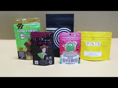 1g Saco preto de tamanho pequeno com fecho de fecho de plástico