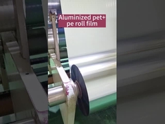 Fabricante de películas de embalagem para alimentos,filmes de rolos compostos VMPET