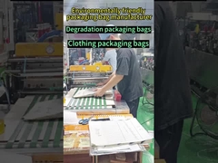 Sacos de papel de vidro fabricante de impressão personalizada, sacos de vestuário ecológicos, autoadhesivo