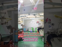 Fábrica de embalagens de plástico composto, impressão a cores de embalagens personalizadas