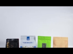 Saco de fundo plano de vedação de oito lados