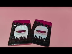 Saco à prova de crianças com janela transparente