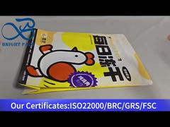 Sacos selados de oito lados para comida de animais