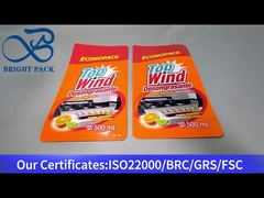 saco stand-up para desengraxante