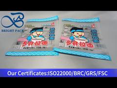 stand up pouch transparente para macarrão