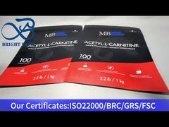 bolsa com zíper fosca e reselável