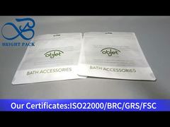 saco ziplock vertical para acessório de banho