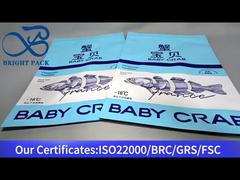 saco ziplock stand up para merluza da Patagônia