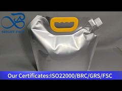 Bolsa portátil com bico de folha de alumínio de grande capacidade