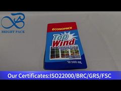 saco plástico vertical para limpador de vidros