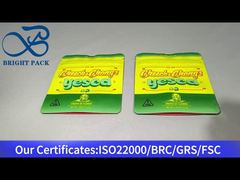 pequena bolsa mylar personalizada à prova de crianças