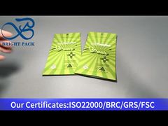 bolsa pequena verde com fecho e fecho resistente a crianças