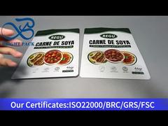 Embalagem de alimentos em saco