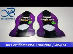 Stand-up pouch em formato para embalagens de alimentos