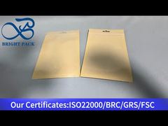 pequeno saco kraft selado em três lados