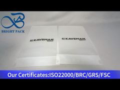 saco plástico transparente sem zíper