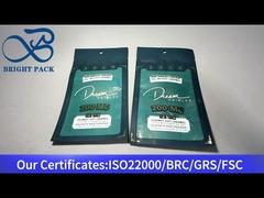 pequeno saco plástico azul escuro para sal marinho 200 mg