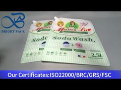 bolsa com bico vertical para sabão em pó 2,5L