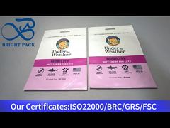 stand up pouch de plástico branco para embalagens de alimentos para animais de estimação