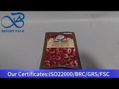 bolsa ziplock marrom para doces picantes