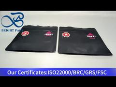 Sacos de saída à prova de crianças pretos