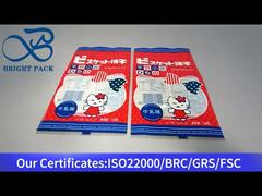 saco de embalagem de alimentos com janela transparente para biscoito 130g