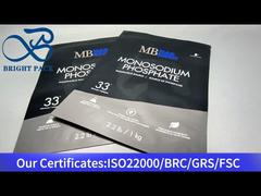 Saco grande preto de plástico de alumínio para monossódio fosfato 1 kg