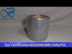 filme em rolo transparente com a letra M