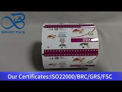 rolo de filme de folha de alumínio para embalagem de alho em pó