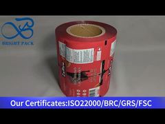 Película de papel de alumínio vermelho para chocolate