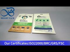 saco de embalagem de comida marrom para comida de cachorro