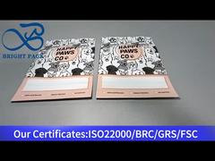 saco plástico de alumínio rosa para embalagens de alimentos para animais de estimação