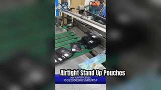 Levante-se o alimento feito sob encomenda resealable por atacado do malote B2B do zíper hermético seguro