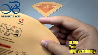 Sacos de papel personalizados para varejo a granel