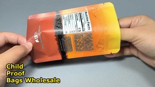 Fornecedor de sacos resistentes a crianças de cannabis