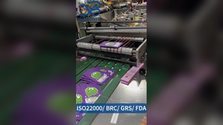 Saco personalizado resistente a crianças para embalagem segura e inviolável de produtos