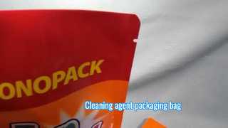 Saco de embalagem de agente de limpeza