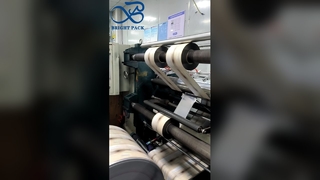 O filme em rolo para impressão em cores projeta filme hermético para embalagem de alimentos