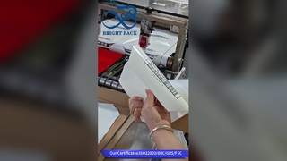 Saco de papel glassine impresso personalizado a granel à prova de poeira e umidade para marcas