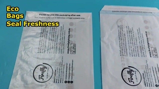 Sacos de papel glassine autoadesivos ecológicos