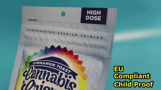 Embalagem à prova de crianças a granel certificada pelos EUA para dispensários e marcas de cannabis da UE