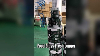 Filme alto da preservação do frescor do produto comestível da barreira do filme do rolo do empacotamento de alimento