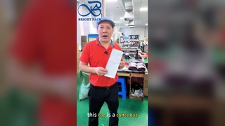 Exposição estável da prateleira do saco de café da parte inferior lisa do produto comestível para o tipo do café