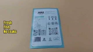 Sacos de embalagem de alimentos à prova de vazamentos para armazenamento de peixe fresco e distribuição no atacado
