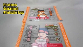 Fornecedor de sacos para embalagens de alimentos à prova de umidade