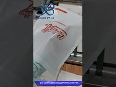 Saco de papel Glassine impresso personalizado a granel à prova de gordura para marcas de alimentos e padarias
