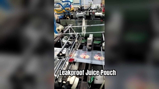 Malote de empacotamento do suco claro à prova de vazamento do malote standable seguro do bico do suco do alimento