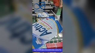 Vagens de lavagem de louça com zíper saco anticongelante queimar a granel para marcas de limpeza