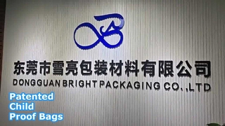 Sacos Mylar personalizados patenteados à prova de crianças