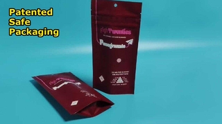 Embalagem resistente a crianças a granel patenteada nos EUA para marcas globais de cannabis